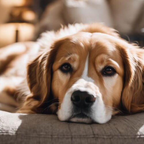 Was tun wenn dein Hund gelben Schleim erbricht