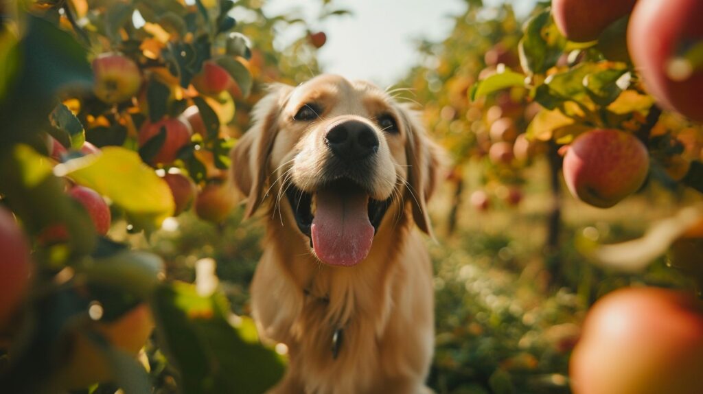 Gesundheitliche Vorteile von Äpfeln für Hunde