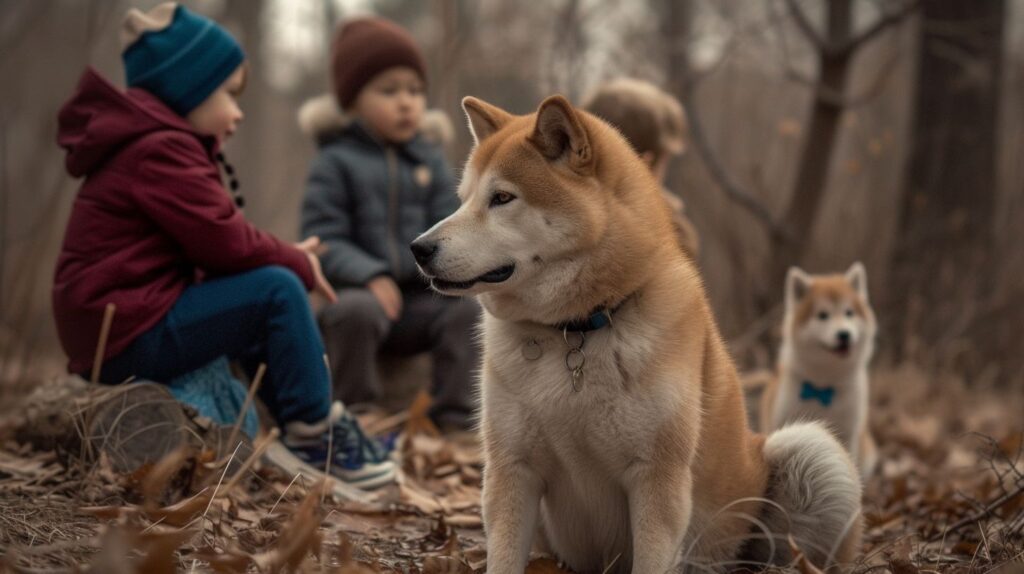 Hunderassen Für Kinder im Wald