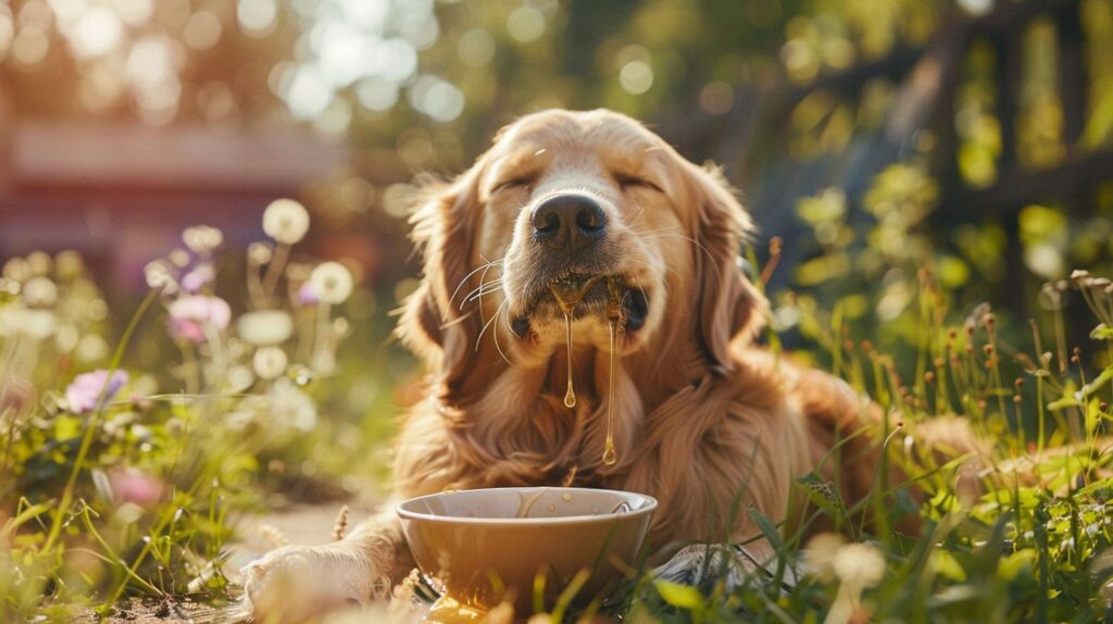 Dürfen Hunde Honig essen