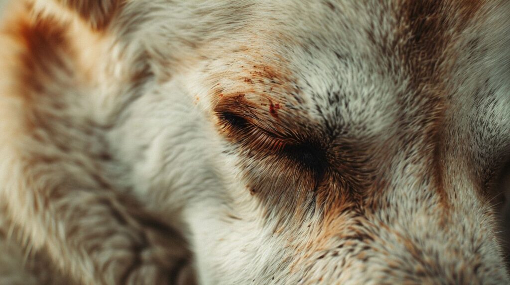 Symptome von Milbenbefall beim Hund