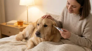 Körpertemperatur beim Hund messen